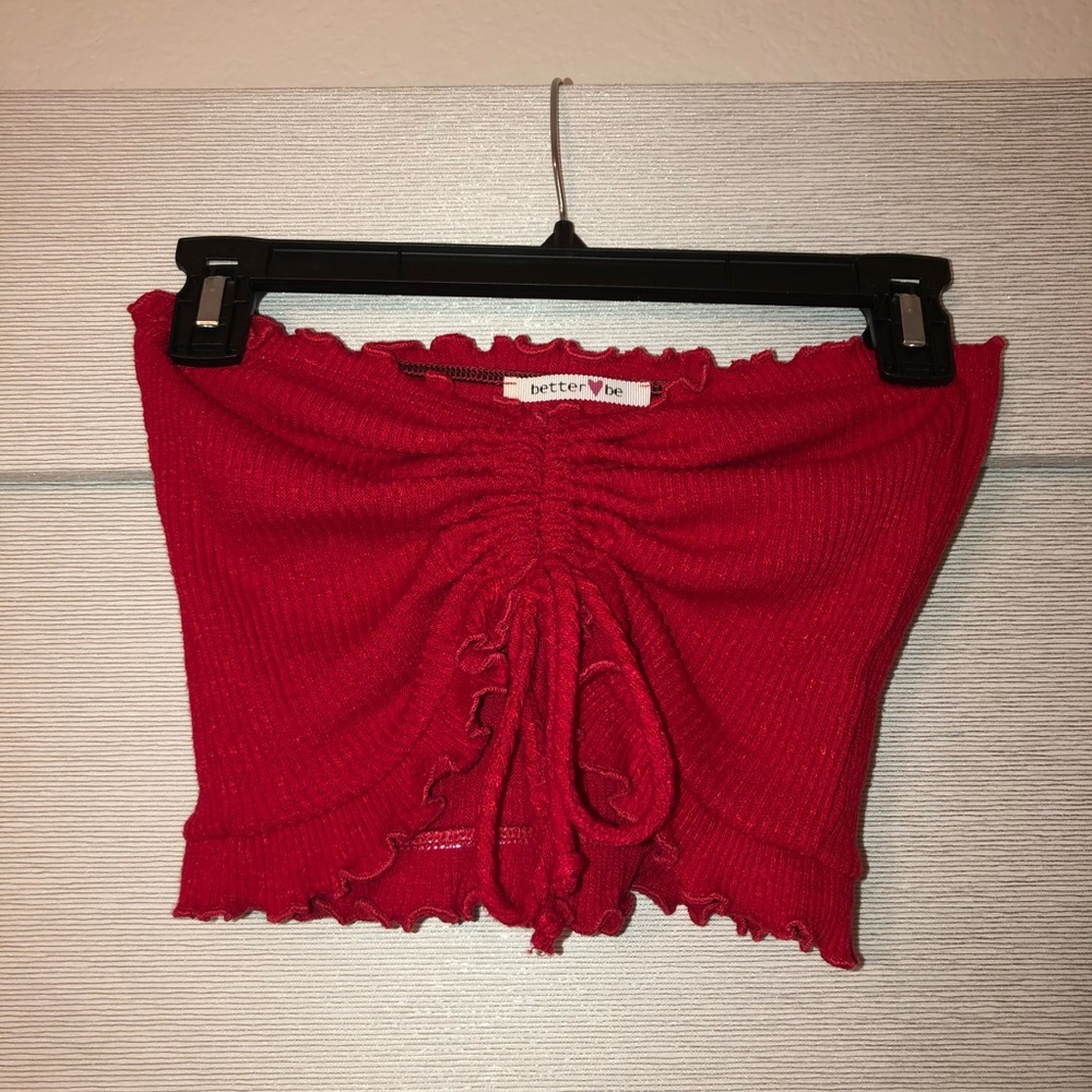 Isabelle’s Cabinet cropped cinch top
